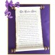 8 1/2 x 11 Biblical EASTER Story Rolled Scroll